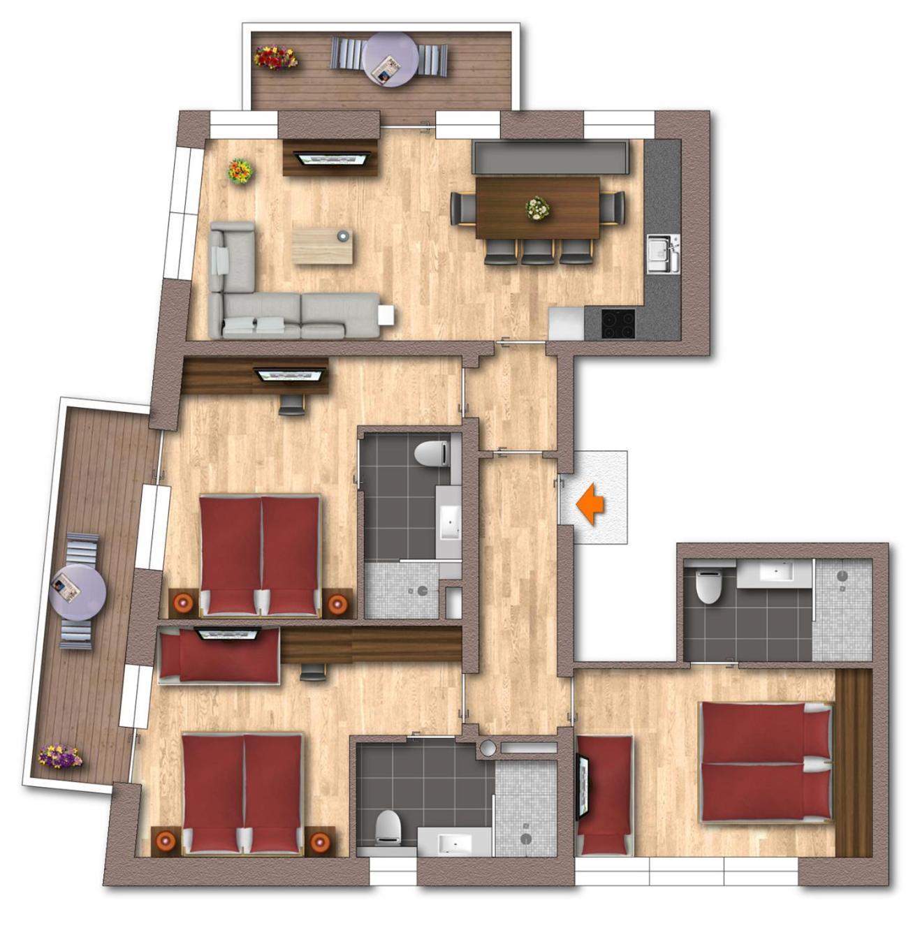 Appartements Alma Mayrhofen Esterno foto